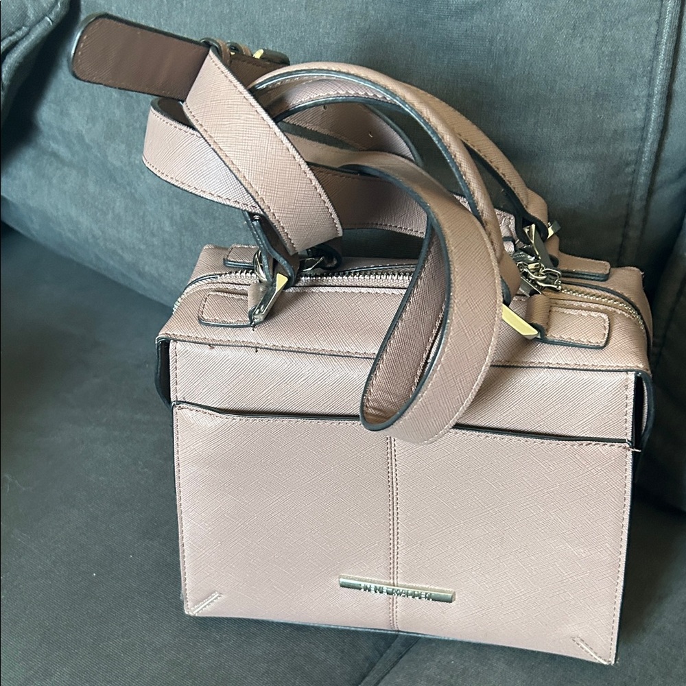 Steve Madden Dusty Mauve Top-Handle Satchel - Picture 5 of 5
